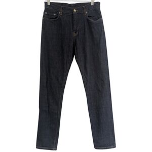 Girls Of Dust Debbie Slim Dark Wash Selvedge Jeans